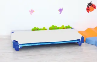 Madrasstrekk hvit L146 x B65 cm