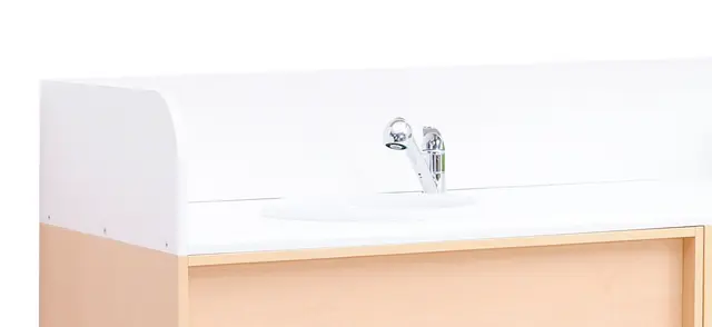 Oda benkeplate med sider til stellebord H3 cm 