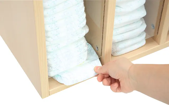 Oda hylle til bleier B97 x D25 x H40 cm 