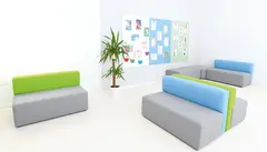 Mood Plus sofa med rygg B120 x D72 x H72 cm