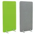 Høy skillevegg grønn B80,5 x H160 cm