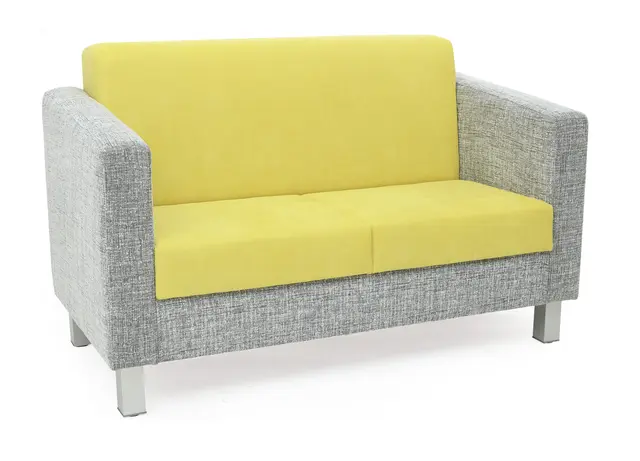 Trend sofa grå/grønn B145 x D76 x H92 cm 