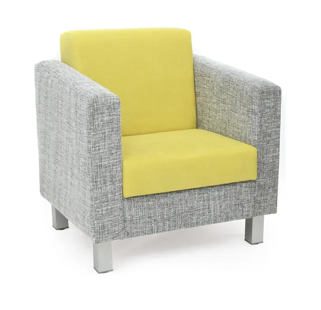 Trend lenestol grå/grønn D52 x H47 cm 