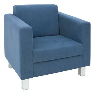 Trend lenestol marine blå D52 x H47 cm