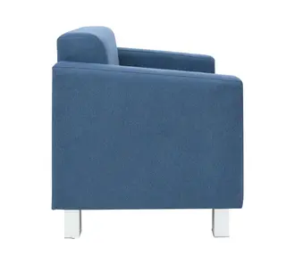 Trend lenestol marine blå D52 x H47 cm