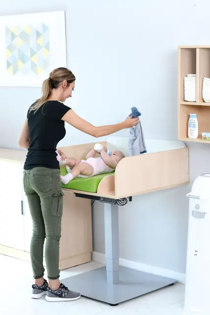 Aune stellebord B86 x D76 x H61-126 cm 