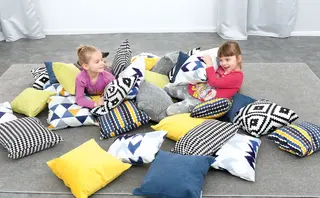 Rektangulær pute pil B40 x D16 x H30 cm, 2 stk