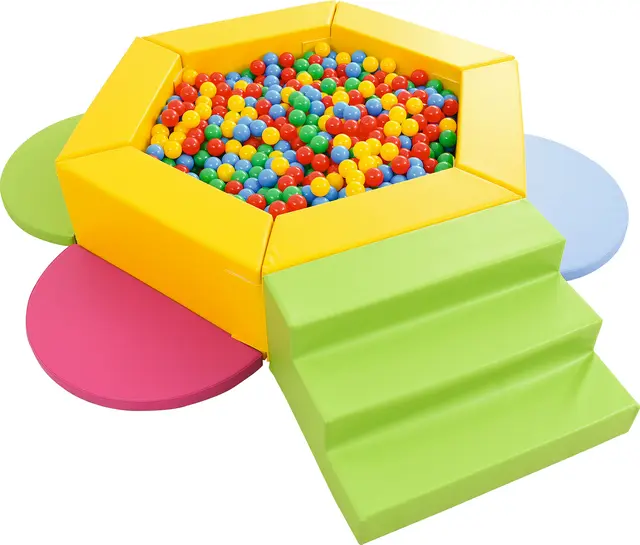 Baller til ballbasseng Ø6 cm, 500 stk 