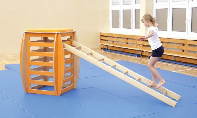 Oppnå gymnastikkube stor B95 x D95 x H116 cm 