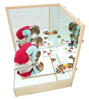 Speilhjørne B91 x D91 x H109 cm