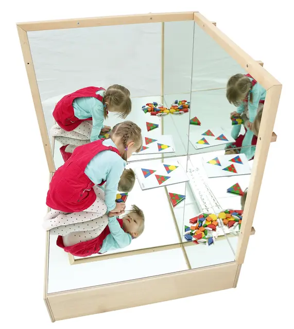 Speilhjørne B91 x D91 x H109 cm 