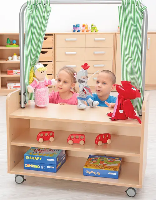 Bulle dukketeater B85 x H73 cm 