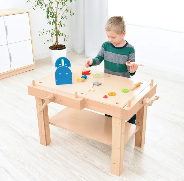 Verktøybenk B80 x D50 x H28-74 cm 