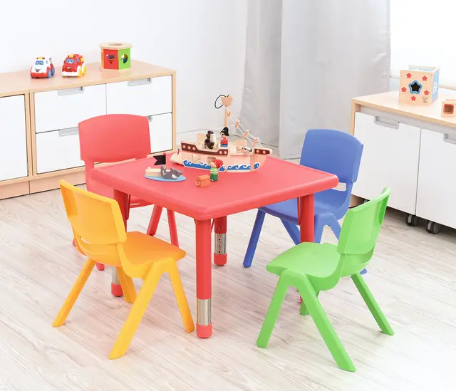 Dumi bord firkantet Gul 