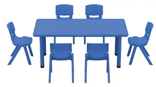 Dumi bord rektangulært B122 x D62 cm