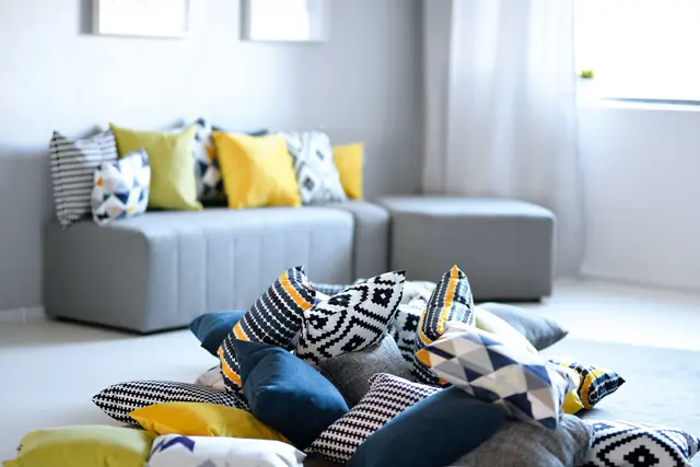 Kvadrat pute pil B40 x D15 x H40 cm, 2 stk 