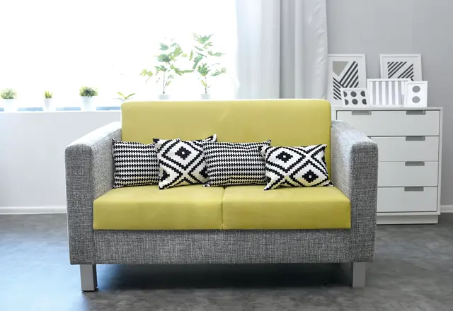 Kvadrat pute diamant B40 x D15 x H40 cm, 2 stk 