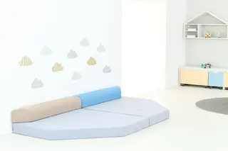 Utbrettbar sofa B300 x D150 x H15 cm