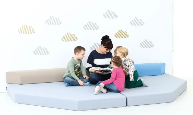 Utbrettbar sofa B300 x D150 x H15 cm 