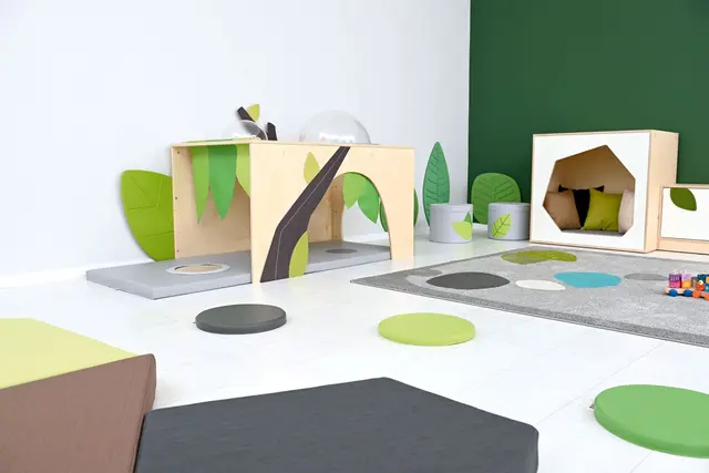 Flora sansehule B190/136 x D75 x H75cm 