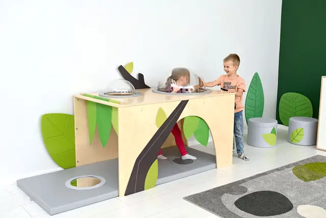 Flora sansehule B190/136 x D75 x H75cm 