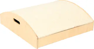 Akustikk lekepodie buet lav B66 x D66 x H10 cm