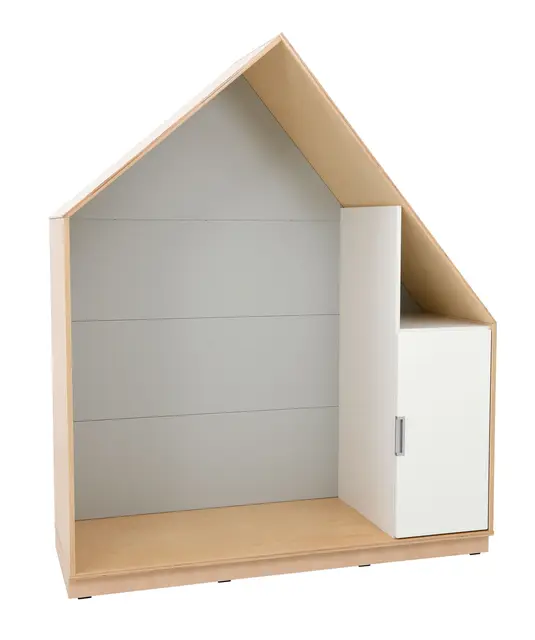 Quadro lesehus grå B155 x D60 x H186 cm 