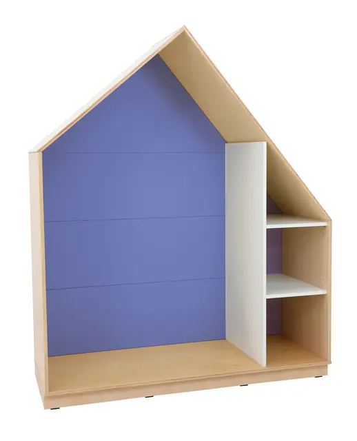 Quadro lesehus blå B155 x D60 x H186 cm 