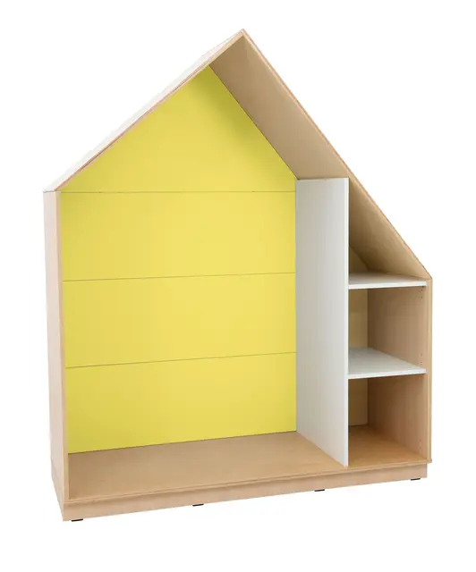 Quadro lesehus gul B155 x D60 x H186 cm 