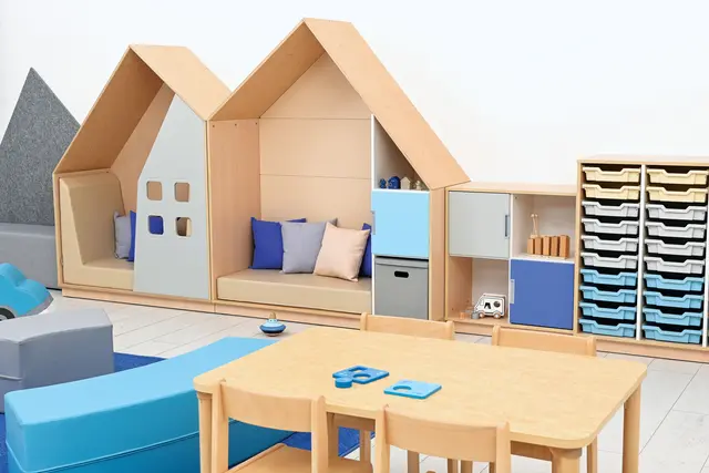 Quadro lesehus beige B155 x D60 x H186 cm 