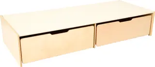 Akustikk lekepodie B159 x D66 x H31 cm