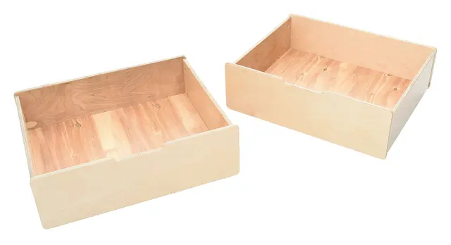 Skuff til lekepodie 2 stk B75 x D62 x H26 cm 