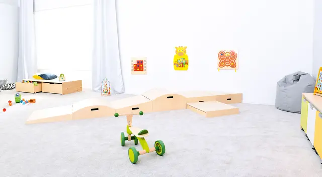 Skuff til lekepodie 2 stk B75 x D62 x H26 cm 