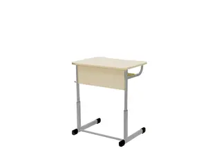 Enga justerbart elevbord lys grå B70 x D52 x H64-81 cm