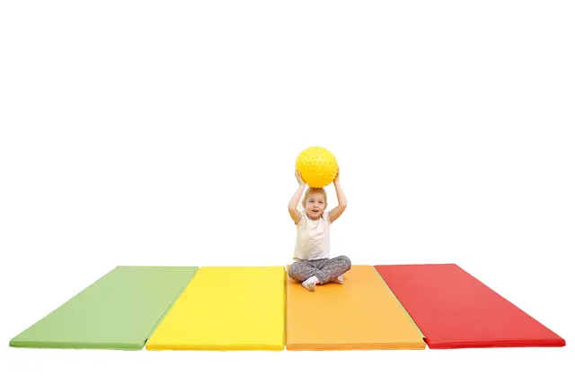 XL brettbar madrass 4-delt L245 x B120 x H3 cm 