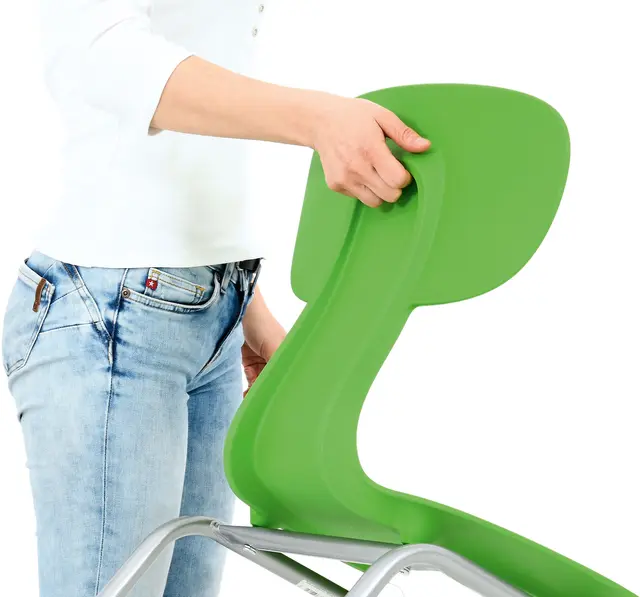 Ergo stol limegrønn Sittehøyde 46 cm 