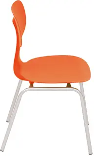 Ergo stol oransje Sittehøyde 46 cm
