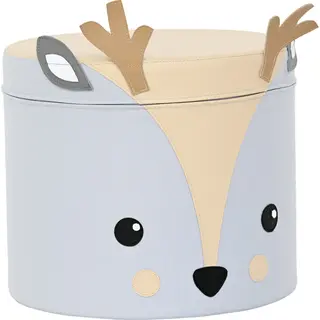 Reinsdyr puff Ø35 x H30 cm