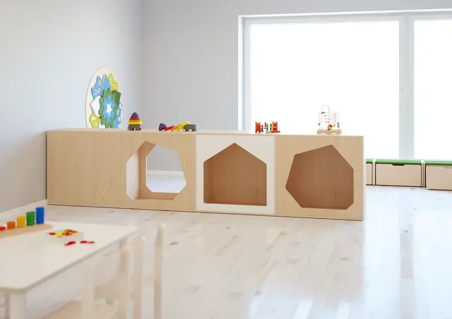 Hedda lekehus natur B90 x D60 x H87 cm 