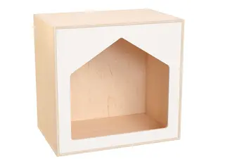 Hedda lekehus hvit B90 x D60 x H87 cm