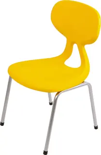 Colores stol junior gul Sittehøyde H30 cm