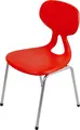 Colores stol junior rød Sittehøyde H30 cm