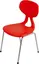 Colores stol junior rød Sittehøyde H34 cm 