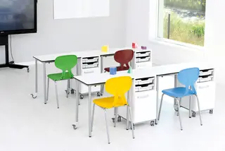 Colores stol grønn Sittehøyde H42 cm