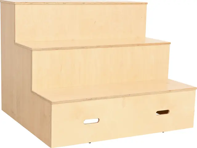 Tribunetrapp B120 x D106 x H92 cm 