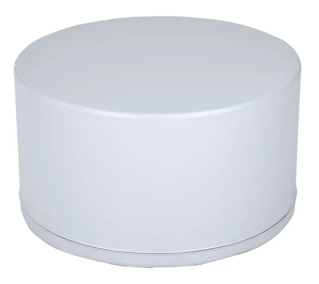 Sittepuff lys grå Ø80 x H45 cm 