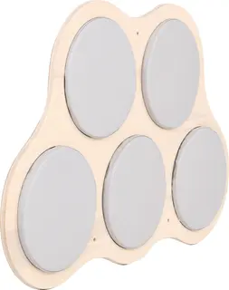 Veggpanel for sitteputer