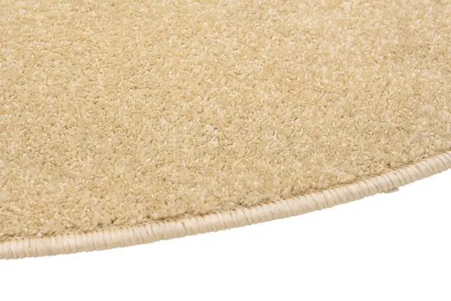 Quadro rundt teppe beige Ø200 cm 