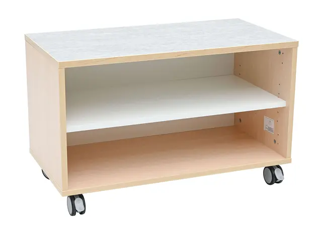 Quadro S akustikkreol med hjul B80 x D42 x H50 cm 