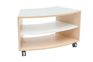 Quadro S akustikkreol buet med hjul B85 x D42 x H50 cm